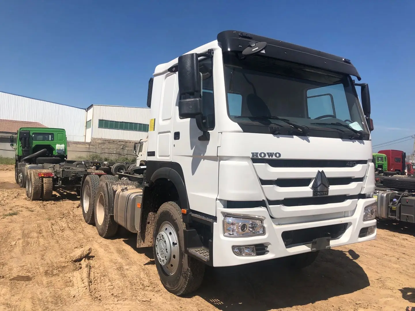 Sinotruk HOWO 10 колесный трактор грузовик головка