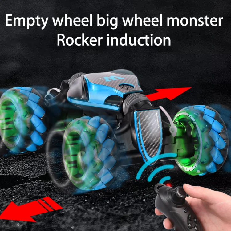 Double Sided Rc Truck Car Big Size Radio Control Toy 2.4ghz Remote Control Cars Twist Climbing Spray Drift Stunt Rc Cars