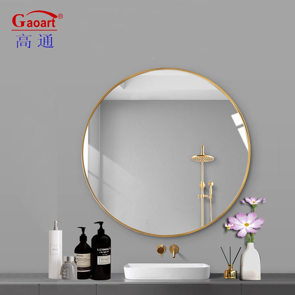 High Quality Large Framed Mirror for Living Room Bedroom Bathroom-Unique Shaving Mirror with Popular Decorative Design