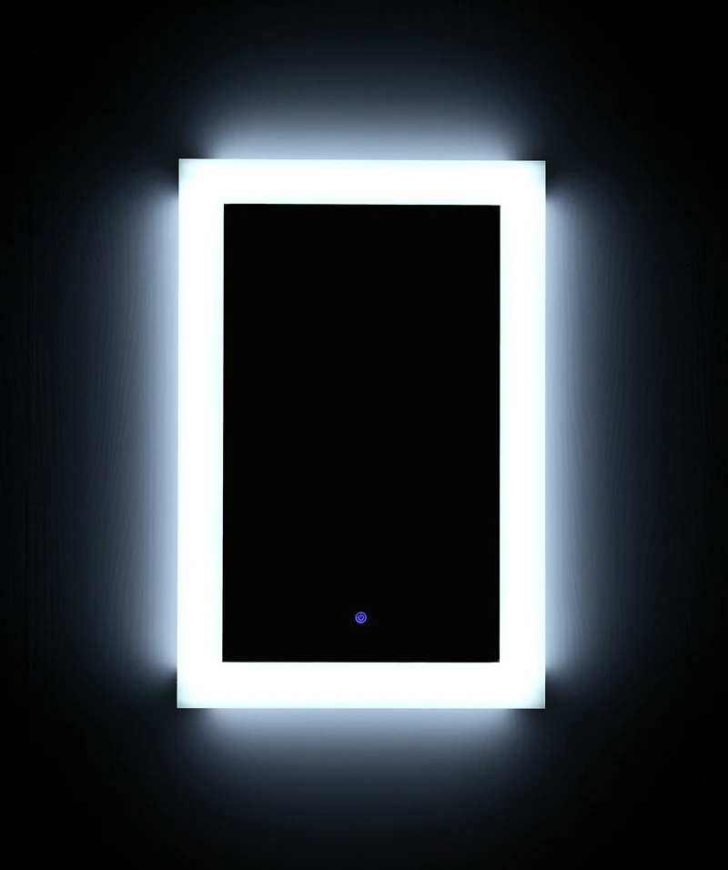 Bathroom basin mirror smart LED light mirror anti - fog toilet smart mirror touch screen