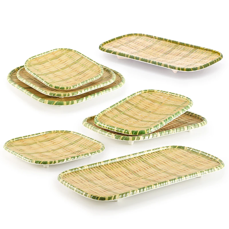 Restaurant food dishes set melamine juego de platos para casa dishes and plate for restaurant