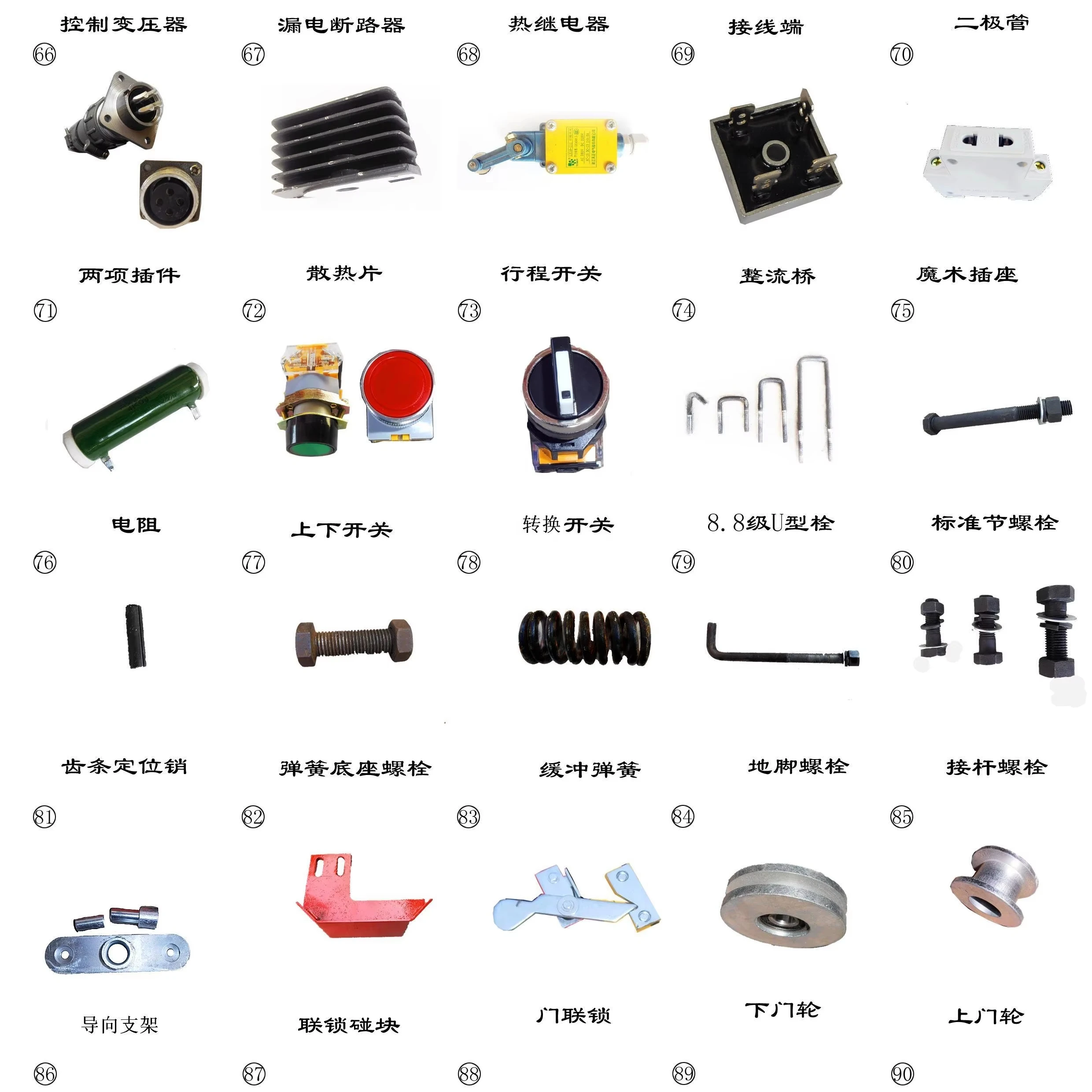 Spare Parts for SC Series Construction Elevator