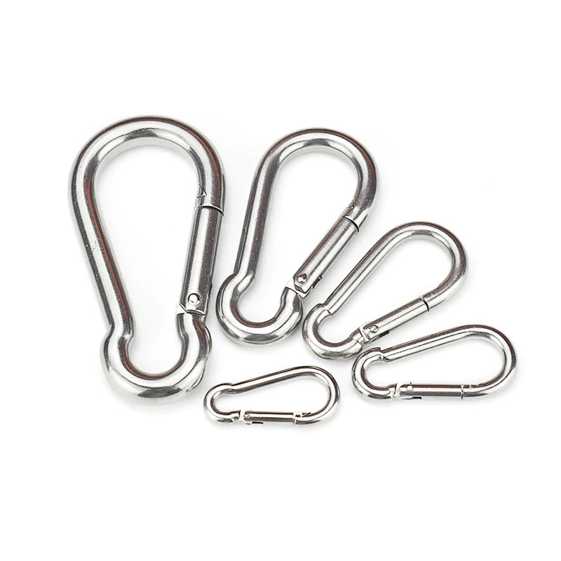 Оптовая продажа из Китая, защелкивающийся крючок из цинкового сплава, безопасный тяжелый металлический пружинный зажим, крючок