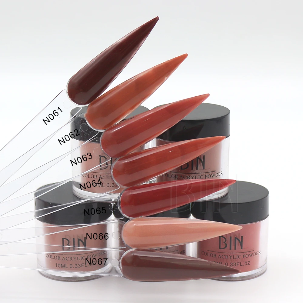 BIN Nude Blush Acrylic Powder 1oz Large Capacity Professional Acrylic Nail Powder Polymer for 3D French Nail Manicure Extension