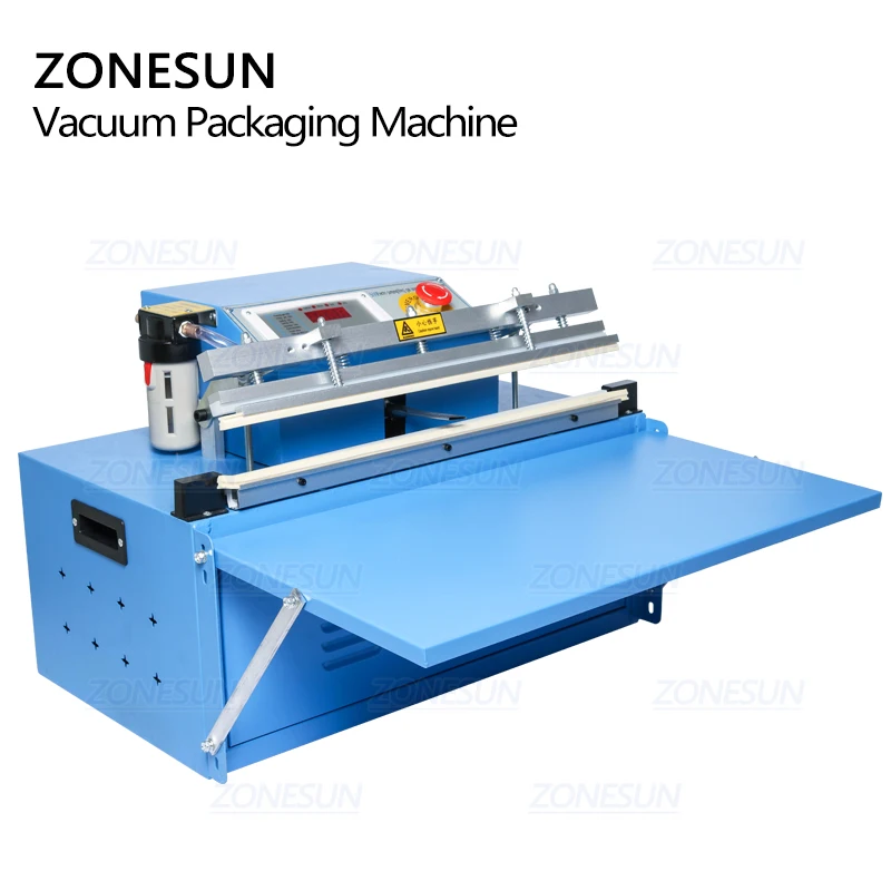  ZONESUN ZX500 автоматическая вакуумная упаковочная машина для упаковки