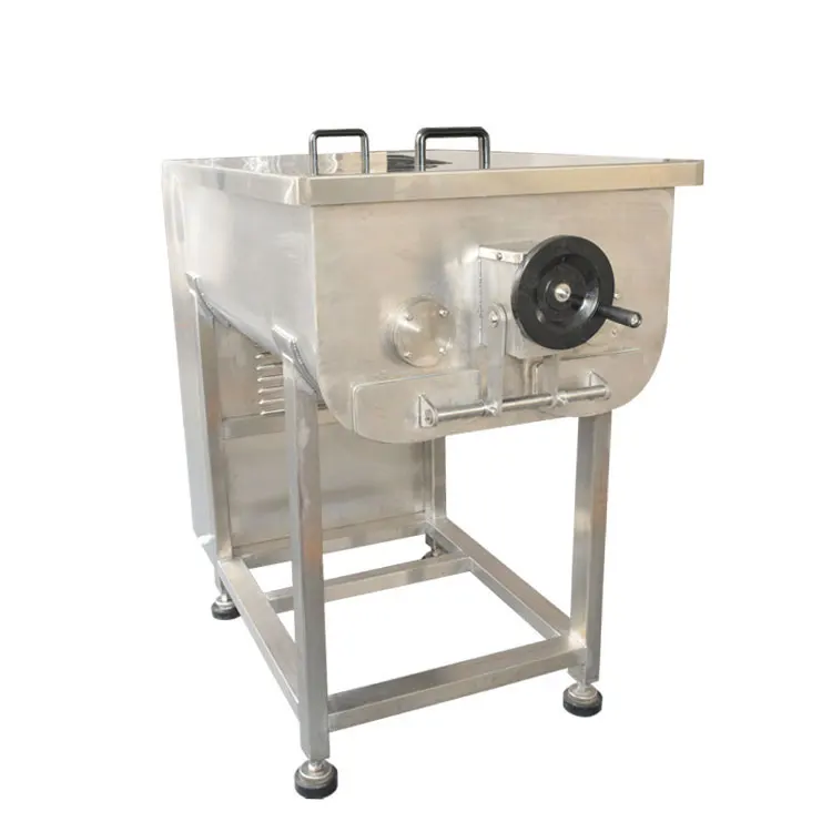 Electric meat food stuffing filling mixer beef goat meat mixer blender vacuum meat paddle mixer price