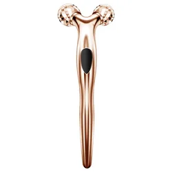 SENKA Private Label Microcurrent V Face Lifting 360 Rotate Manual Roller Facial Massager body 3D Face Massage Roller