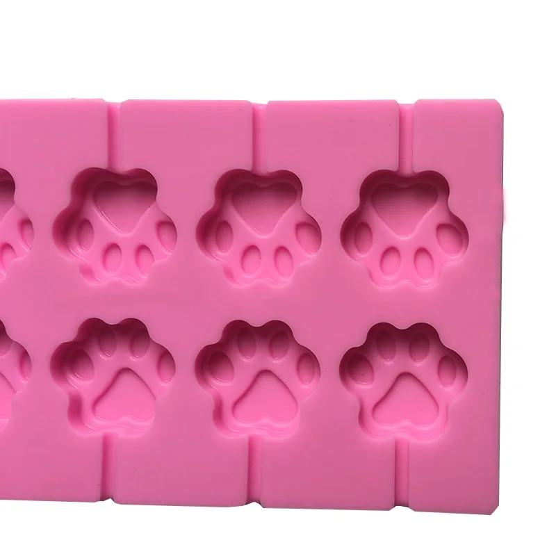 2 cat claw silicone lollipop mold  crystal wave plate Candy Mold chocolate chip mold