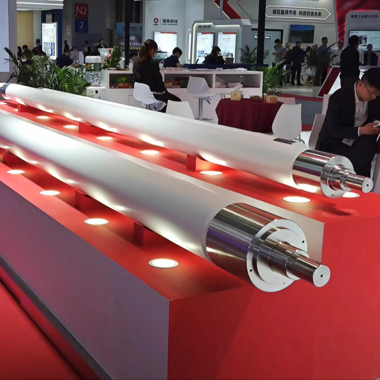 Fused Silica Quartz Ceramic Roller for Tile Kiln furnace ceramic roller