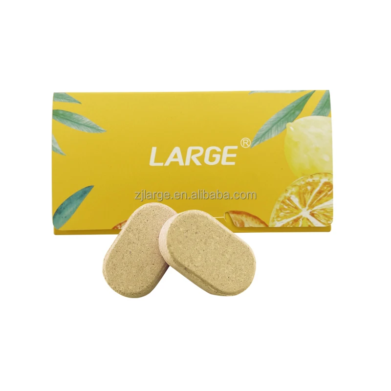 High foaming hand soap cleaning tablets vegan formula eco-friendly biodegradable package gift