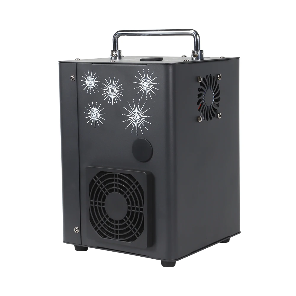 Новый продукт DJsmoke пузырьковая машина 500 Вт Холодный искровой фонтан DMX пульт дистанционного управления Мини свадьба передвижная искровая