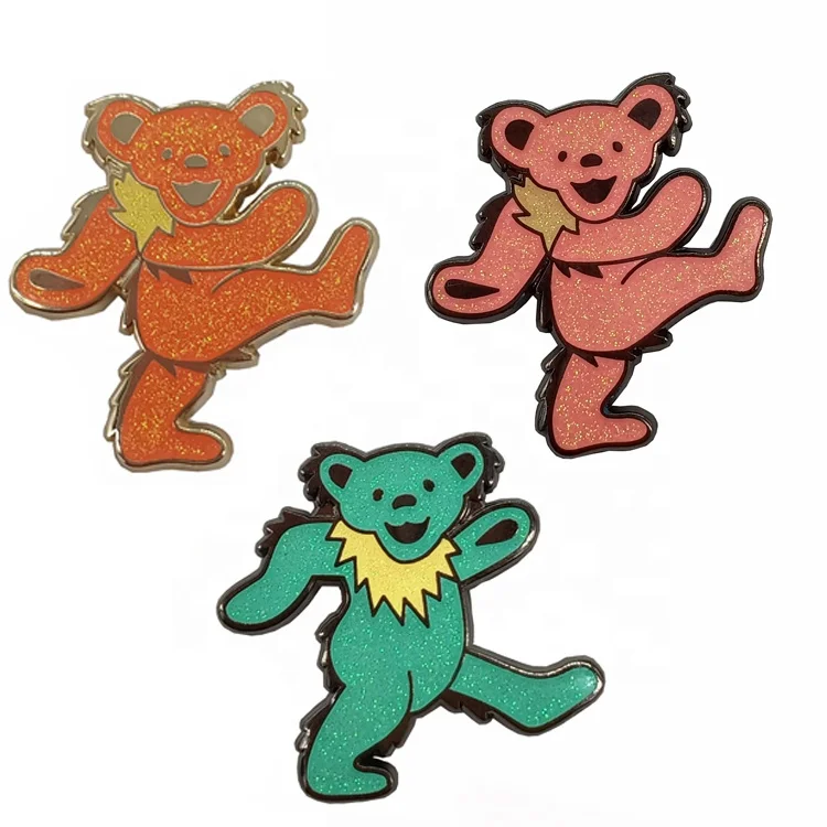 Wholesale Designer Hat Collar Clothes Lapel Cute Cartoon Anime Hard Enamel Lapel Pin