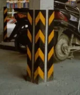 ZHUBANG  l shape corner guard  plastic corner guards parking corner guard  READY TO SHIP