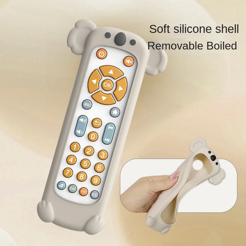 Wholesale baby TV simulation remote control TV remote control music learning early education puzzle toys