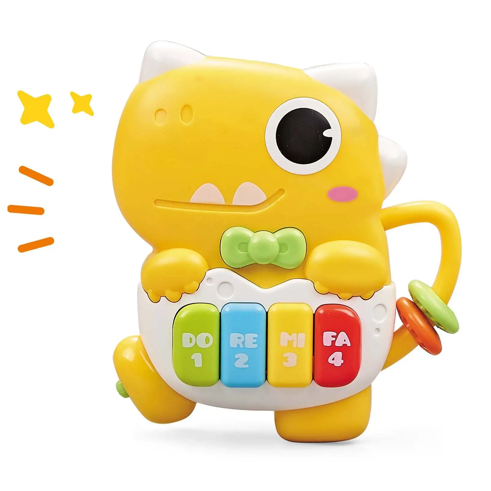 Hot Sell Musical Instruments Toddler Electric Keyboard Baby Music Piano Toys Baby Toy Dinosaur Piano With Sound And Light