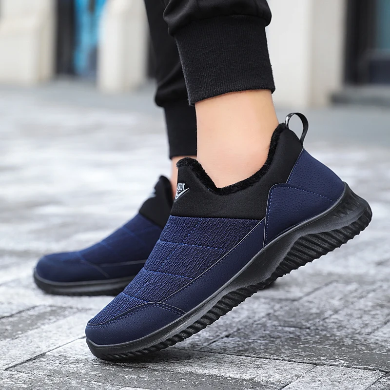 sneaker shoe stock men 2023 winter Soft Trend  casual slip on sport  Warm winter sports shoes Sneakers