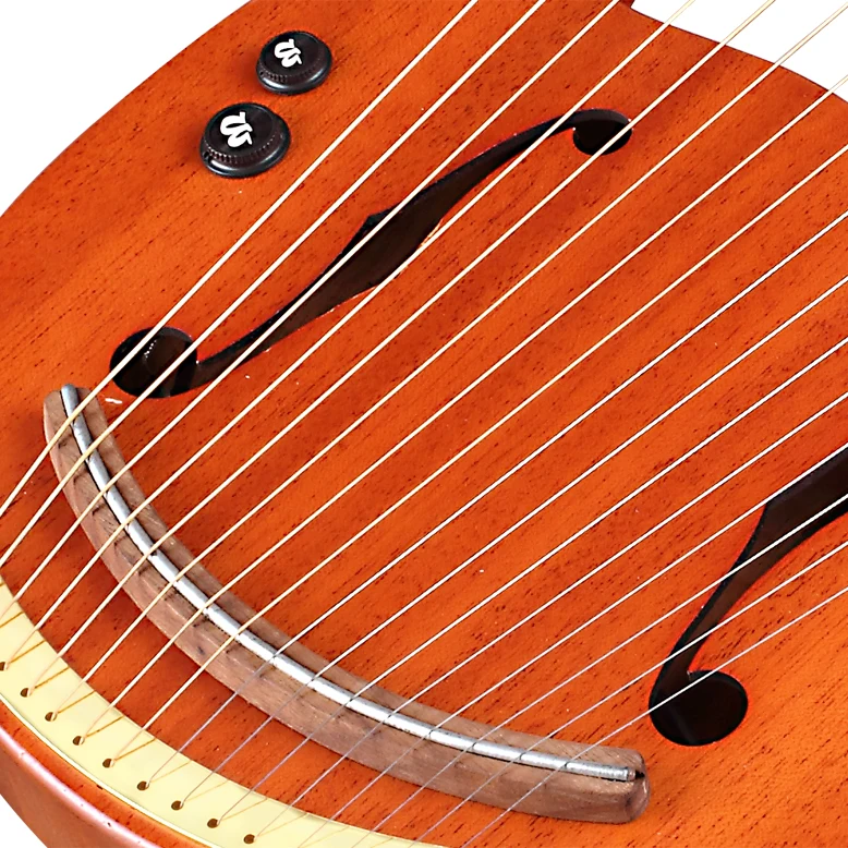 2022 Walter new wholesale 16 string lyre harp with EQ,solid mahogany wood harp,Best Selling lyre harp WH-16EQ