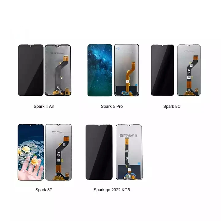 Factory Price Mobile Phone Original LCD Display Screen Replacement for tecno camon 17 18 19 19i pro