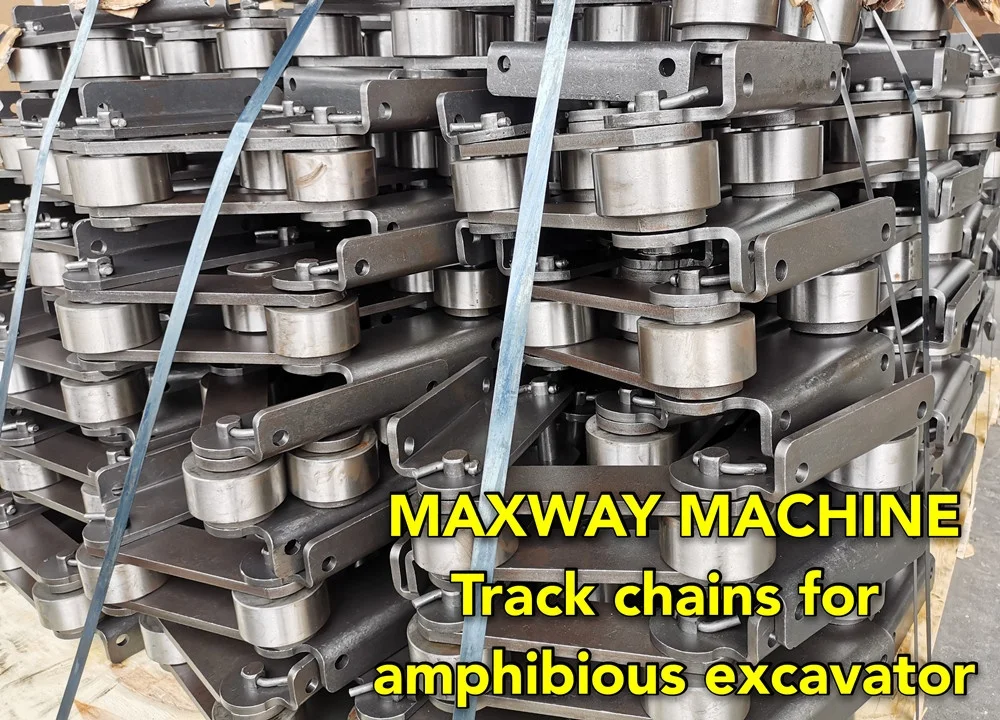 MAXWAY MACHINE COMPANY Высококачественная гусеничная цепь для экскаватора-Амфибии EIK понтон-амфибия