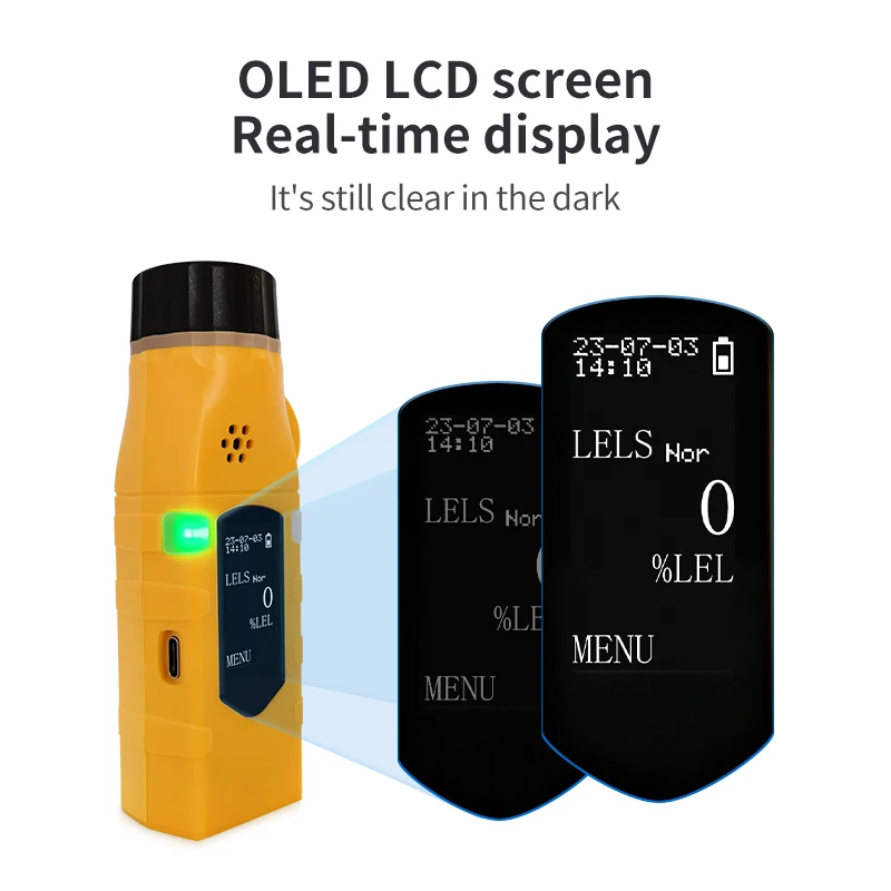 YAOAN Factory direct supply industrial combustible or toxic portable gas detectors