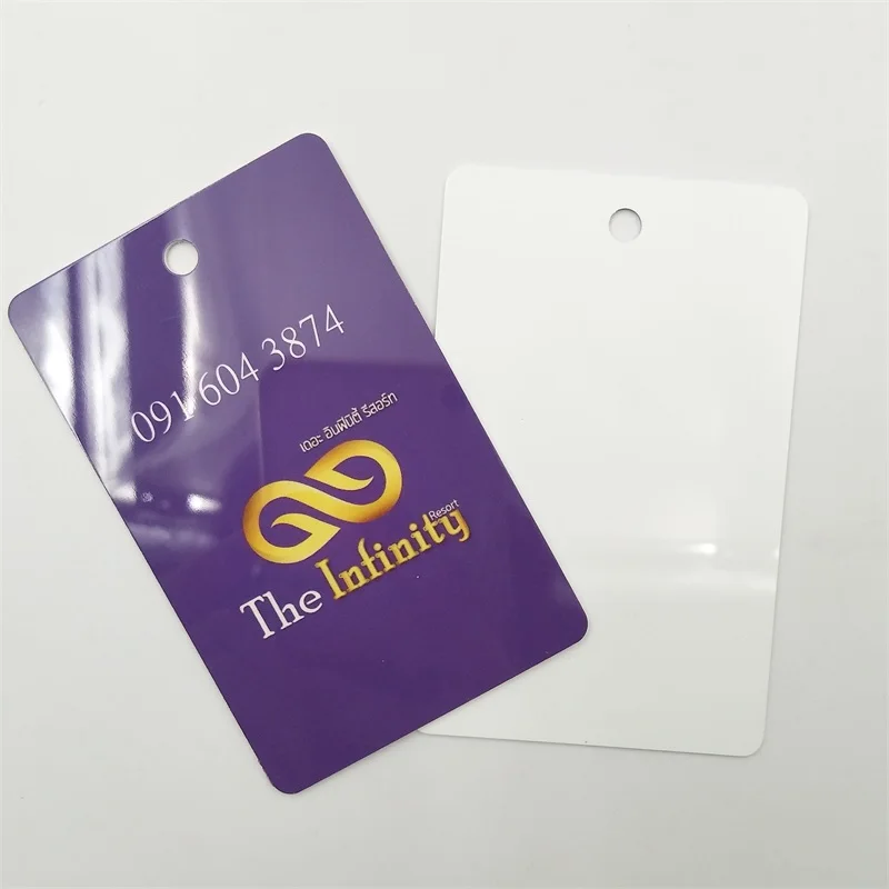 High Quality Printable Plastic PVC NFC Blank White RFID Card 13 56mhz NFC Card
