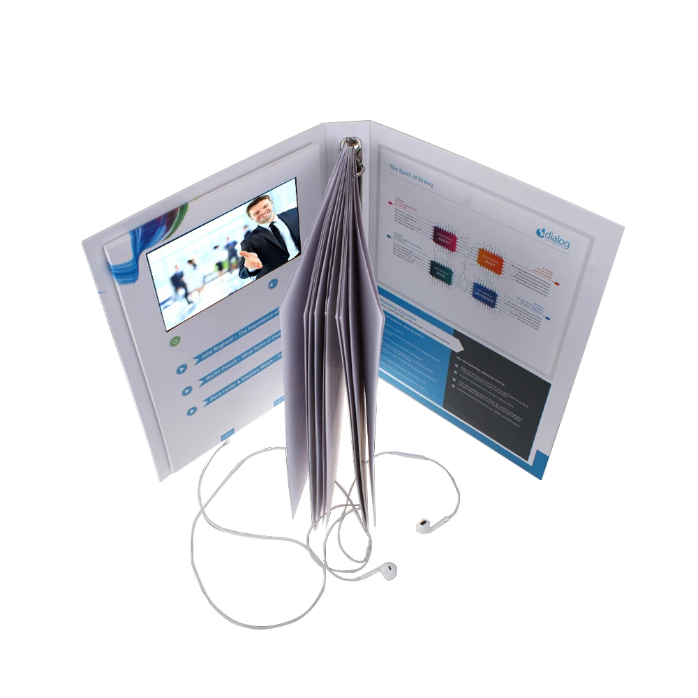 15 Years Factory Wholesale Price Digital brochure video greeting video card for weeding invitation