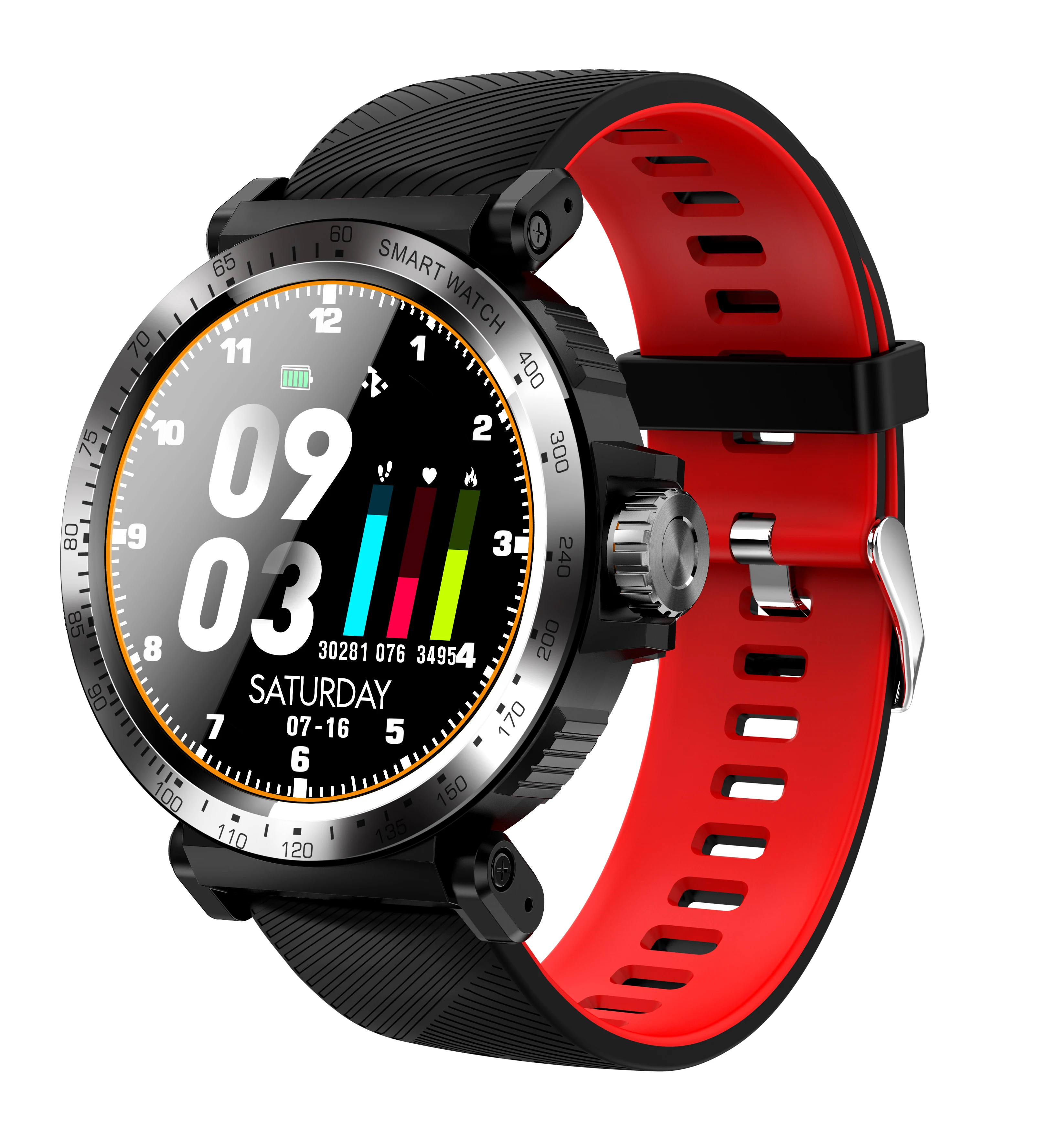 OEM ODM SUPPORT Polish K18 Sport Smartwatch With Incoming Call Reminder Blood pressure monitor SpO2 IP68 Waterproof Smart Watch