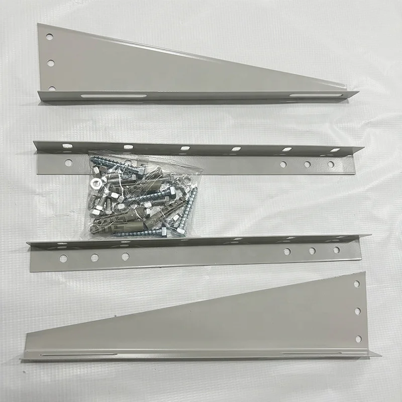 Standing galvanized air conditioning accessories tools ac wall bracket Support A/C Bracket outdoor air conditioning brackets