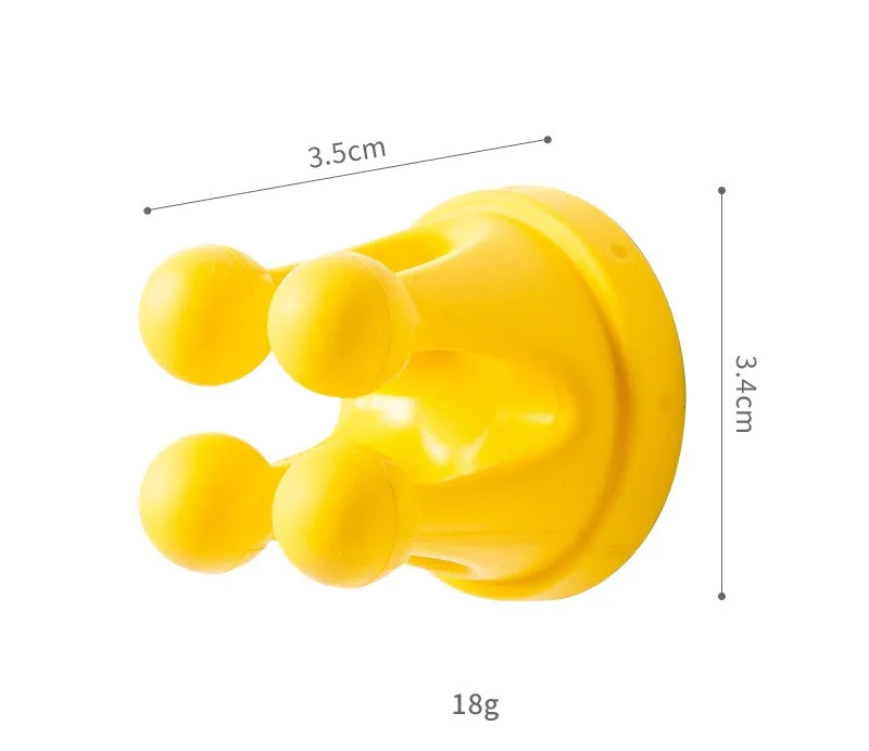 Bathroom Shower Decor Adhesive Towel Hooks Toothbrush Holder Double Sided Hooks Hooks For Home Kitchen Office