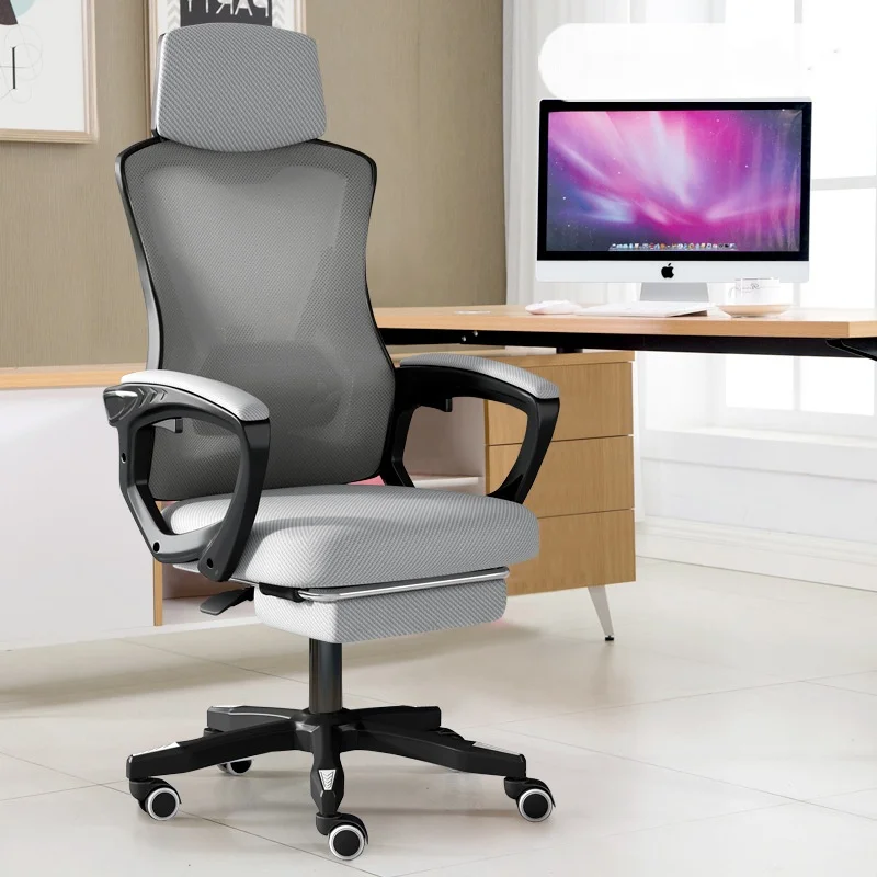 new luxury home office executive comfortable swivel conference staff silla mesh high back office chair
