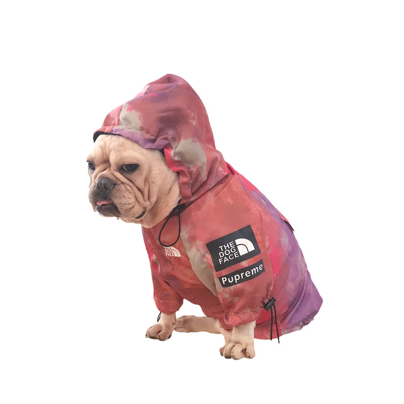 Fashion Pet Dog Waterproof Coat Puppy Outdoor Raincoat Luxury Clothes for Dogs