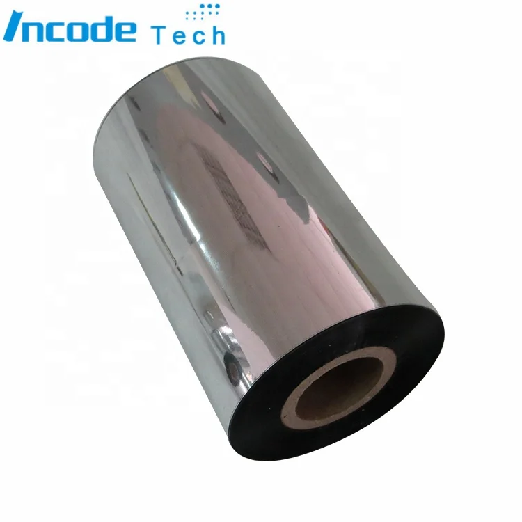 High quality 100*300 barcode label printer thermal transfer wax ribbon