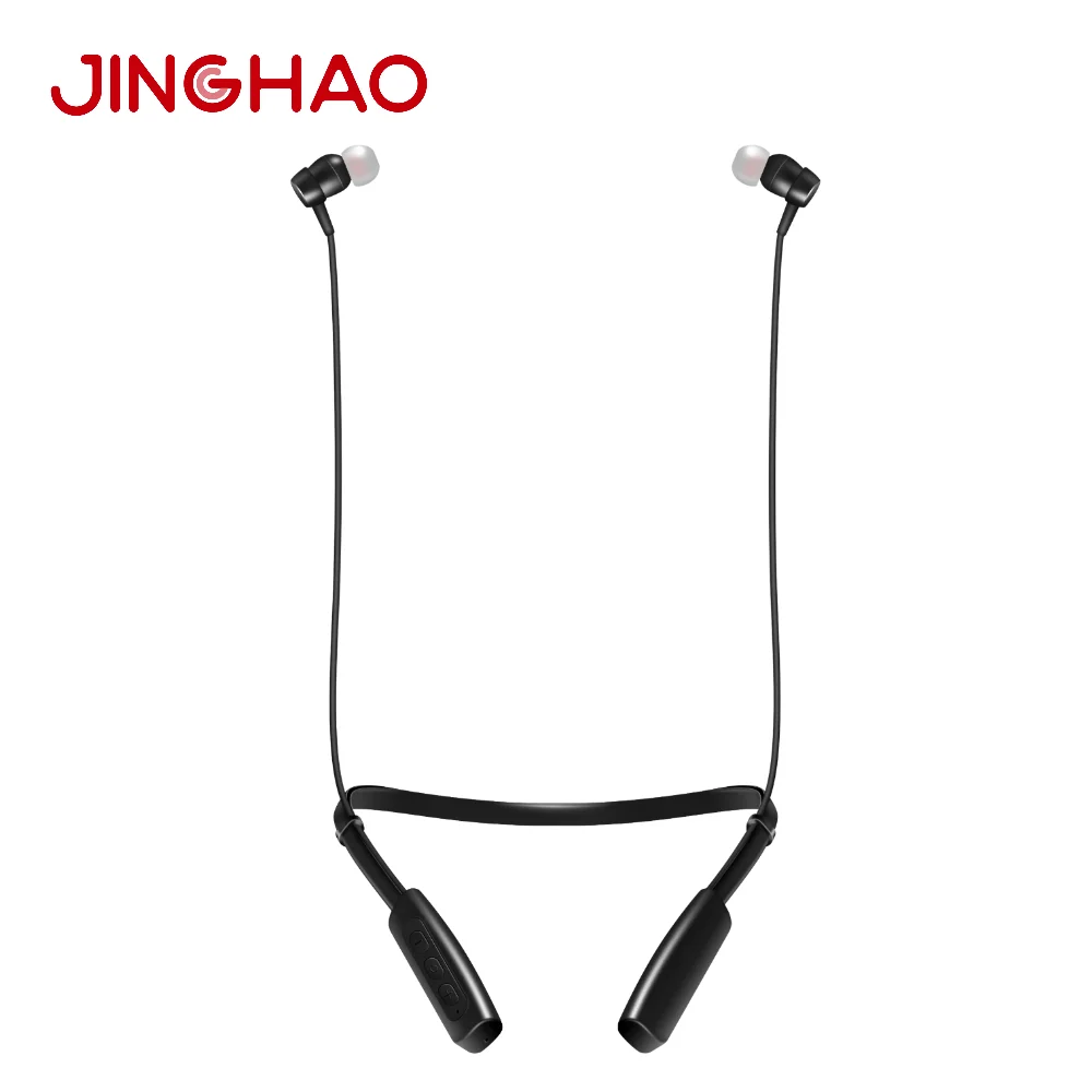 JINGHAO TW4 OTC Sport Rechargeable Bluetooth Neckband Hearing Aid For Mild to Moderate Hearing Loss