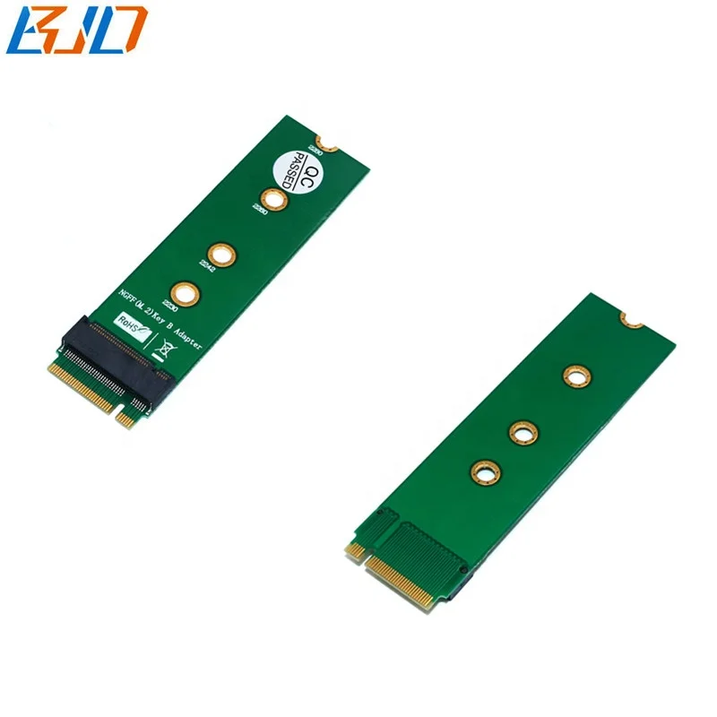 M.2 NGFF B Ключ SSD конвертер адаптер тесты защиты карты