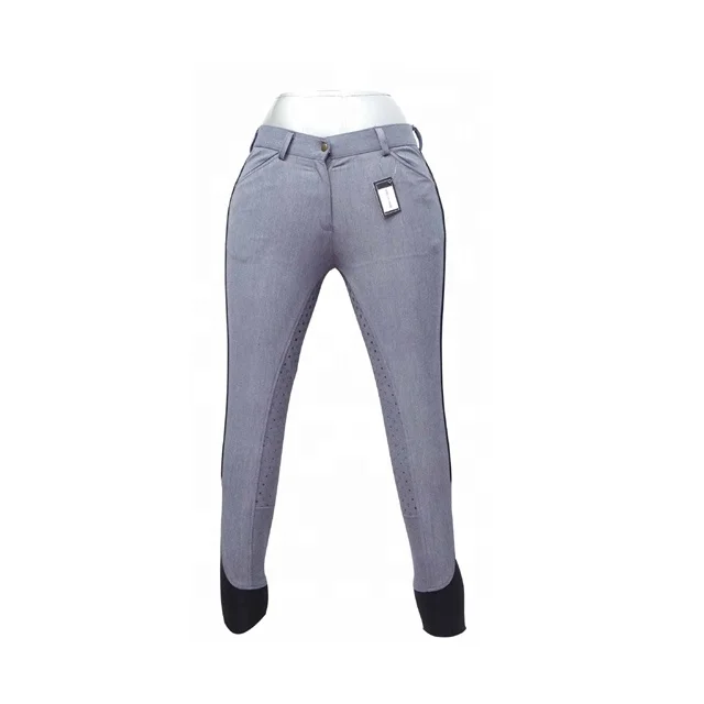 Джинсовая ткань силиконовый принт Jodhpurs бриджи