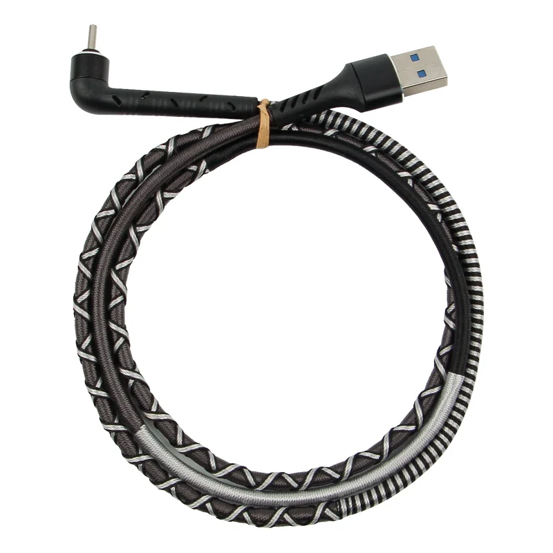 URIZONS 2022 fast charge usb c charging cable for mobile magic rope braided magnetic charging cable