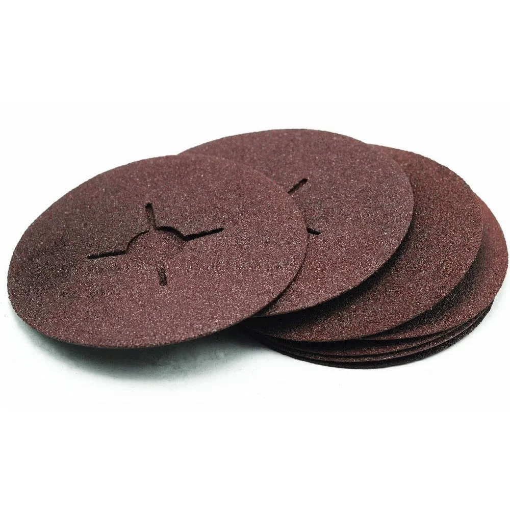 5' 125mm 0.8mm thickness brushed abrasive disc wood sanding disc fiber disc