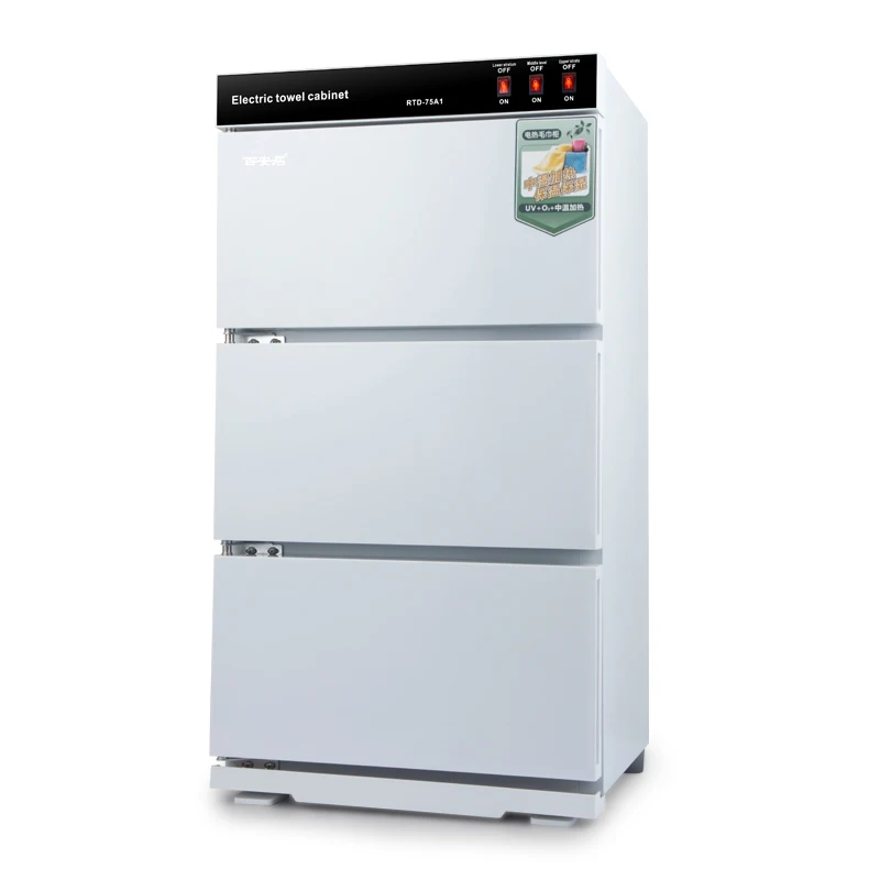 Шкаф для дезинфекции полотенец 75L вешалка из нержавеющей стали одежда Электрический стерилизатор сушилка Uvc УФ дезинфекционный