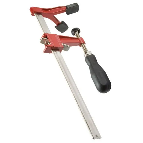 Double Head Germany Type F Clamp of the professional wood working with the C45 steel rail more durable