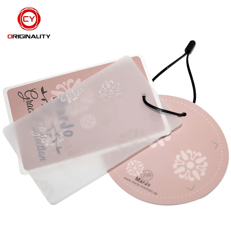  de reciclaje Etiketter Volant Etiqueta papel clothing paper swing hang tags Etiquetas