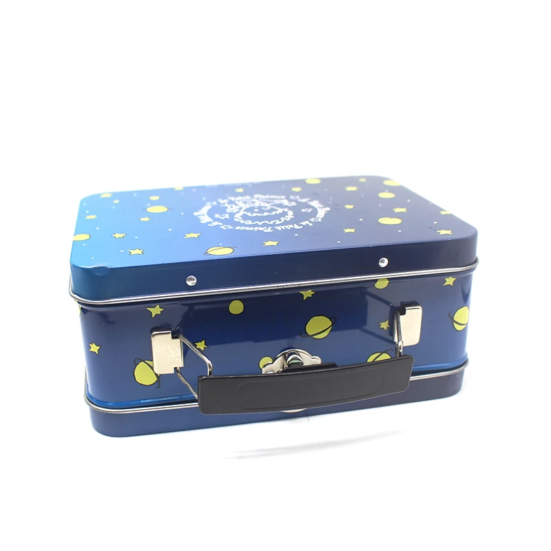 Metal Tin Box With Handle Metal Handle For Box Tin Lunch Box With Handle