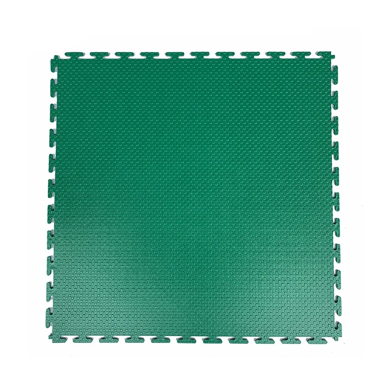 Visible connection heavy duty garage recycled pvc interlocking floor tiles
