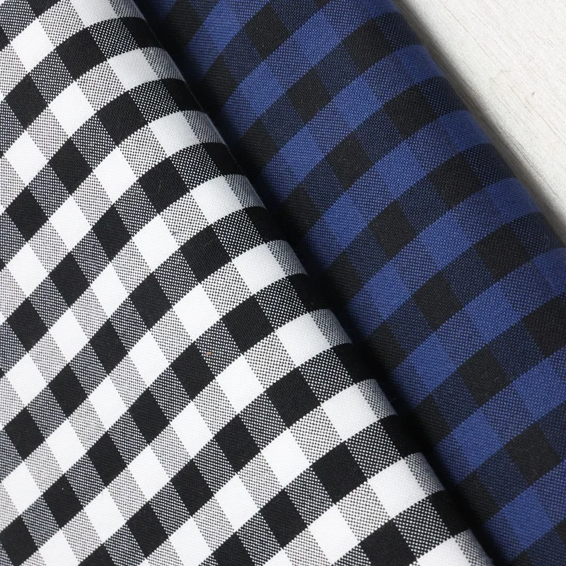 Manufacture Textile  Fabric Yarn Dyed Polyester Cotton Oxford  for Shirts Men and Women