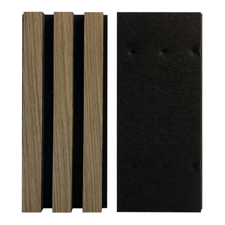 Профессиональная фабрика Haoran, Прямая поставка, деревянная акустическая панель из МДФ для звукоизоляции