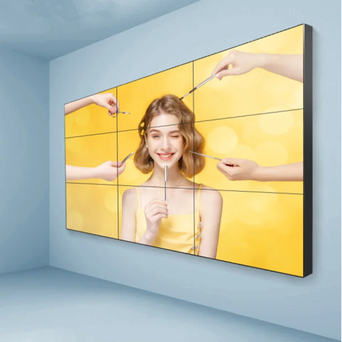 Фабрика 55 65 дюймов 3x3 4x4 Мульти сплайсинга рекламный экран 4K FHD ЖК-видео настенный дисплей монитор
