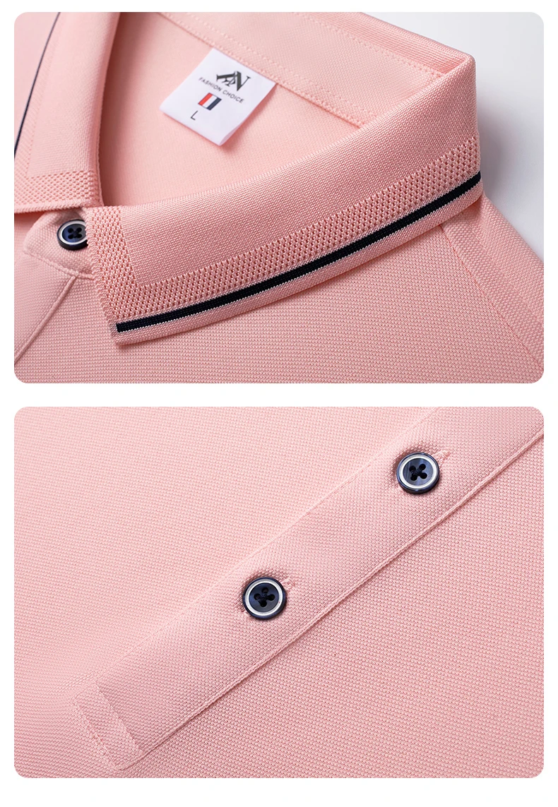 99002fn Custom Logo 200gsm Summer Cotton Polyester Green Cheap Promotional Men Fitted Blank Work Polo Shirt