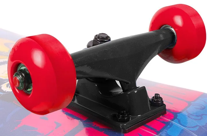 Wholesale Customized  Children Pvc Material Aluminum Alloy Bridge Anti-slip Cool Surf Skateboards