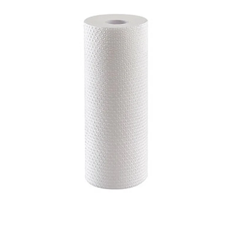 Low price spunlace nonwoven fabric printed disposable kitchen towels rags cleaning kitchen tissue roll paper towel