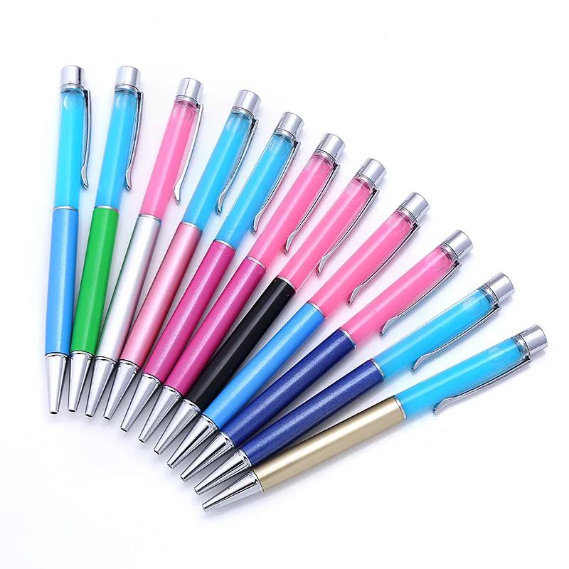 Custom promotional promotion oil  filled pen