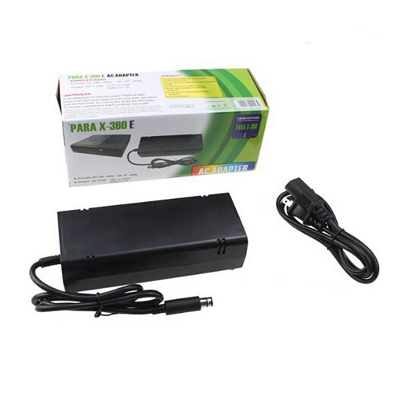 Блок питания для Xbox 360 E, адаптер переменного тока, запасное зарядное устройство для Xbox 360 E
